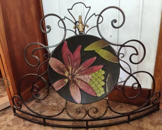 ART DECO FIREPLACE SCREEN