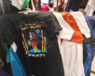 Too many Riverfest T-shirts to photograph