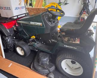 Craftsman riding mower