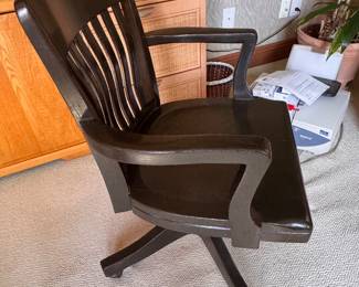 Marble Chair Company lawyers swivel chair-antique