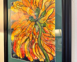 Original signed painting by James Parquet- 26.5x32- $450