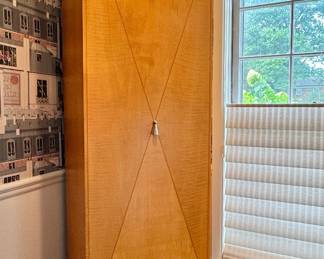 Michael Vanderbilt for Baker Furniture Cabinet-  “Archetype Collection”- 24x77.5x19.5- $2500