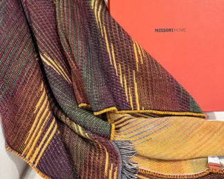 Missoni Home “Bonito” throw blanket- 140”x190”- $400