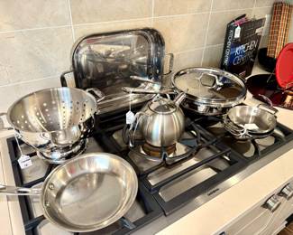 Chefs!  We got you!  Great variety of All-Clad to shop in person!
