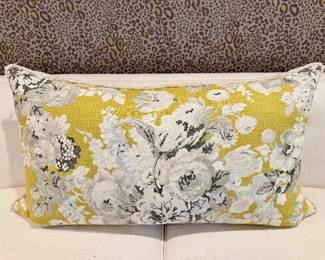 Anna French for Mitchell Gold and Bob Williams "Wild Flowers" accent pillow- 38x22- $150