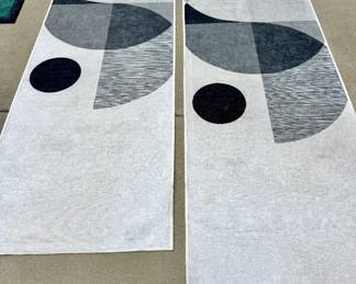 Rugs #6 and #7- Nina Takesh for Ruggable rugs (2 available)- 2.5x10- $190 each