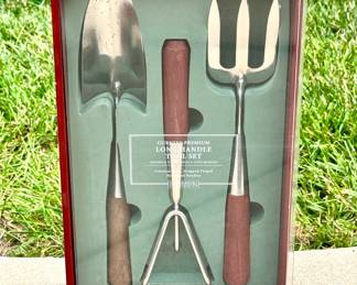 Garden tool set- $30. Nearly new! Only the spade shovel has been slightly used. 