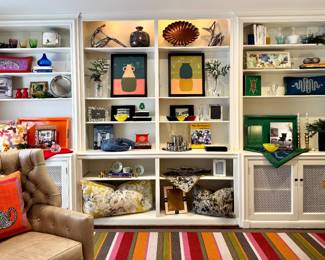 Rooms full of colorful elegance for you to shop in person!