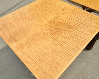 Close up top view : McGuire Huxley Martini Tables- “The Pair Premium”- sold as a set of two- 18x18x21- $2200 for the pair