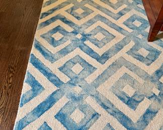 Rug #14- Surya geometric design area rug- wool- 9x13- $800