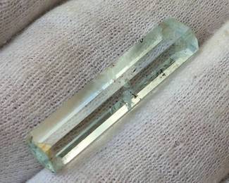 17.10 Carat Natural Aquamarine Crystal Specimen