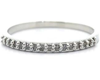 Natural Diamond Semi-Eternity Ring