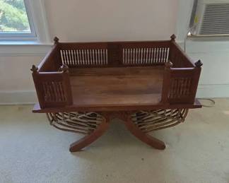 Vintage elephant howdah chair