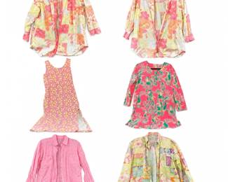 Lot of Six 6 Lilly Pulitzer Womens Garments