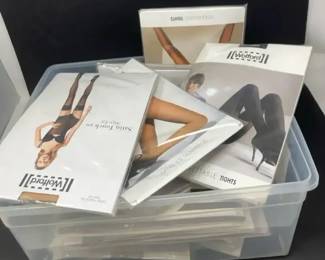 Large Hosiery Lot Approx. 20 Unopened Packages of KneeHighs, Nylons and Tights Incl. Wolford