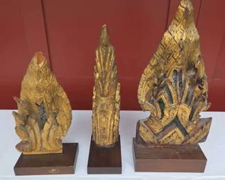 Antique Gilded Wood Carvings