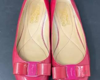 Salvatore Ferragamo Red Ballet 8.5B