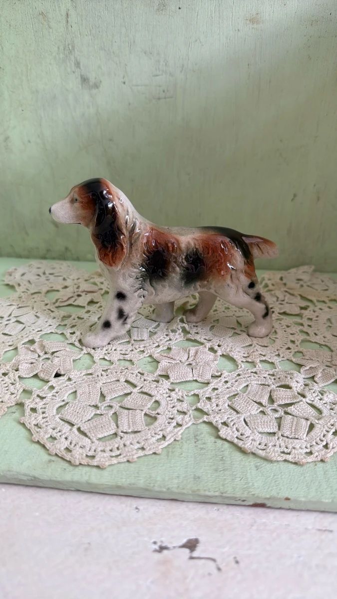 Ceramic Spaniel Figurine