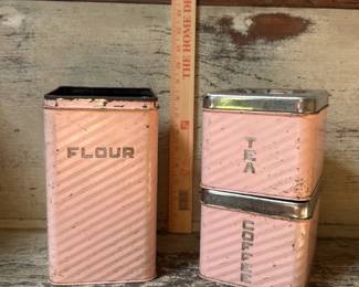 Lincoln Beautyware Pink Canister Set