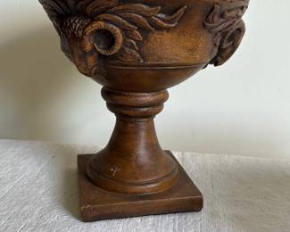 Decorative Ram-Head Urn