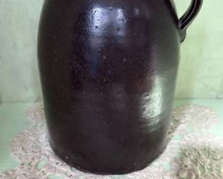 Stoneware Brown Glazed Jug