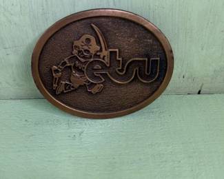 ETSU Pirate Belt Buckle