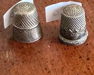 Decorative thimbles