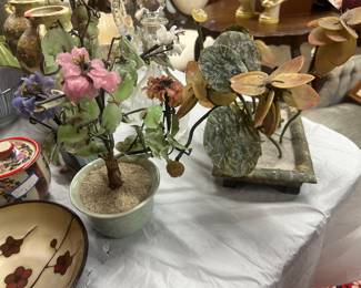 Semi-precious stone trees