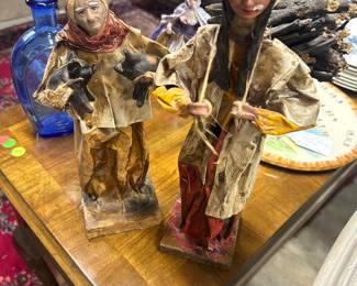 Two Vargas figures 
