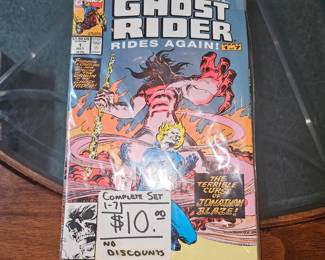 Vintage 1-7 Ghost rider set