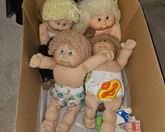 Cabbage patch dolls