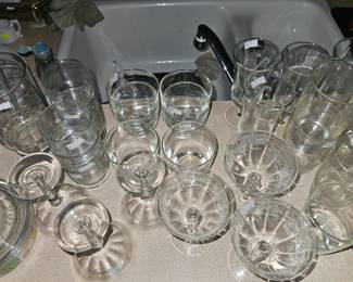 Vintage Glass ware