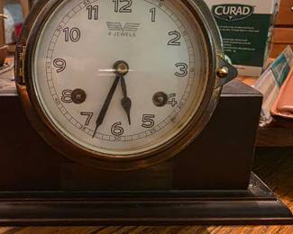 Vietnam era clock with inscription