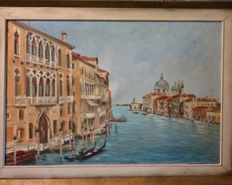 Framed Painting - needs detailed cleaning