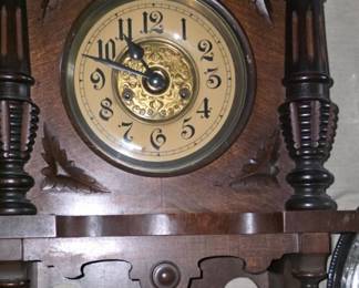 Antique Wall Clock - additional part not shown