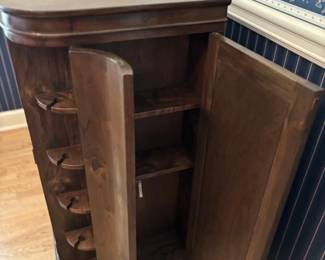 Side of Chinese Liquor Cabinet
