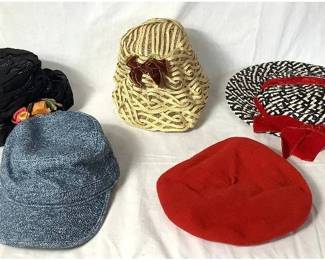 Collection of Vintage Womens Hats