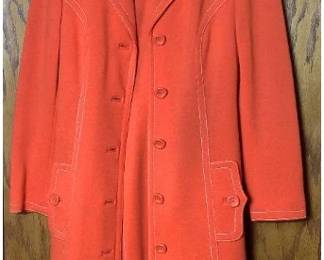 1960's Vintage Butte Knit Dress and Coat Set - 100% Pure Virgin Wool - No Size Listed - Likely S/XS