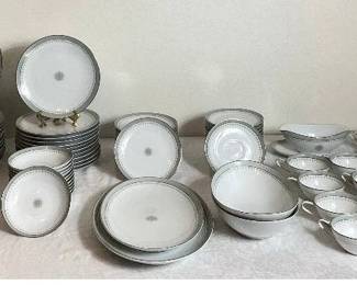 Noritake China Set - Service for 12- Gotham Pattern