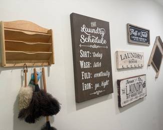 laundry room decor