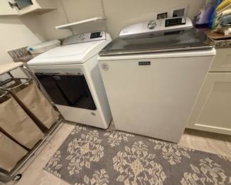 Newer model Maytag washer and dryer