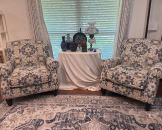 IPair of Club Chairs Havarty's