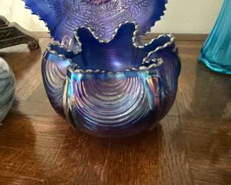 Northwood drape carnival glass