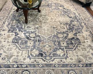 Large Blue area rug