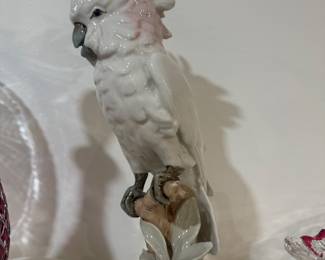 Royal Dux Cockatiel