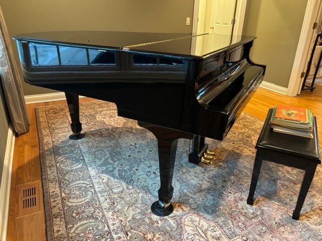 Ebony  Baby Grand