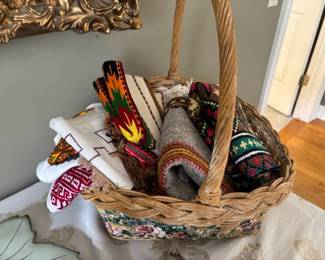 Mexican, Indian Table Linens