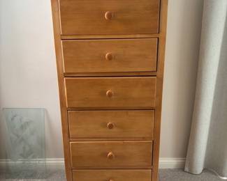 6 Drawer Tall Dresser