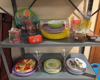 Plastic Tableware, Candles