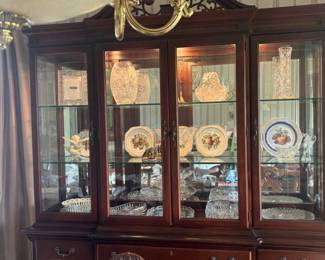 Lighted China Cabinet